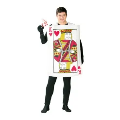 Disfraz de Carta de Rey de Corazones para adultos