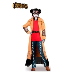 Disfraz de Catrina Angélica para niña