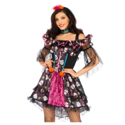 Disfraz de Catrina Día de los Muertos para mujer