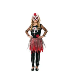 Disfraz de Catrina Esqueleto para niña