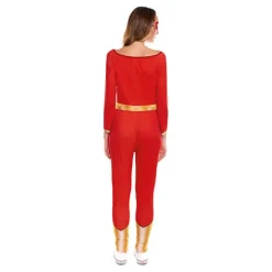 Disfraz de Chica Rápida Rojo para mujer