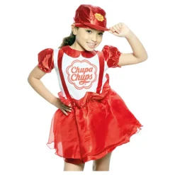 Disfraz de Chupa Chups Lollipop Rojo para niña