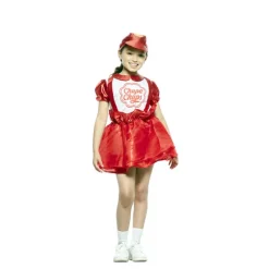 Disfraz de Chupa Chups Lollipop Rojo para niña