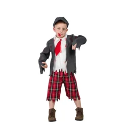 Disfraz de Colegial zombie para niño