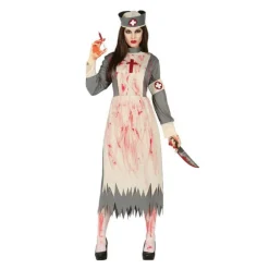 Disfraz de Dead Nurse para mujer en Halloween