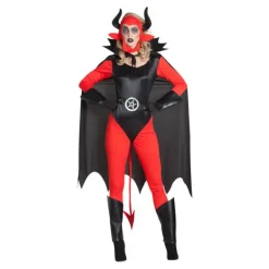 Disfraz de Diablesa con Corset para mujer