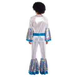 Disfraz de Disco Man Plateado para Hombre