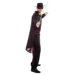 Disfraz de El Zorro con Capa para Hombre