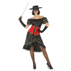 Disfraz de El Zorro para mujer