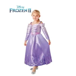 Disfraz de Elsa Morado de Frozen II para niña