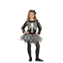 Disfraz de Esqueleto con Tutú para niña