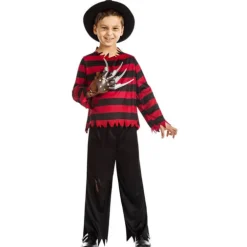 Disfraz de Freddy Krueger para niño