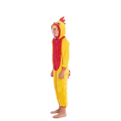 Disfraz de Gallo Amarillo y Rojo para niño