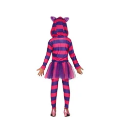 Disfraz de Gato Cheshire para niña
