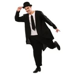 Disfraz de Gordo con traje para hombre