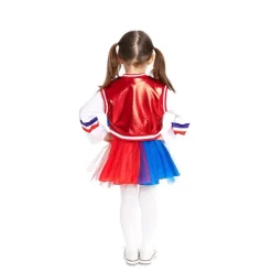 Disfraz de Harley Quinn con chaleco y tutú para bebé y niña