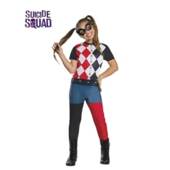 Disfraz de Harley Quinn Super Hero Girls Opp en caja para niña