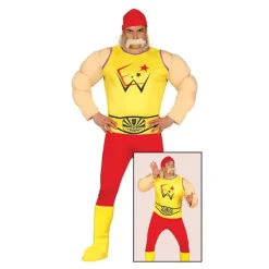 Disfraz de Hulk Hogan WWE para hombre