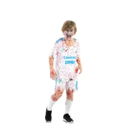 Disfraz de Jugador Fútbol Zombie para niño