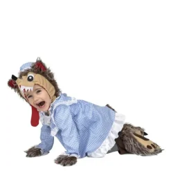 Disfraz de Lobito con pijama para bebé