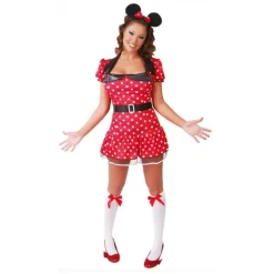Disfraz de Minnie Mouse corto