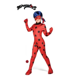 Disfraz de Miraculous Ladybug con peluca para niña