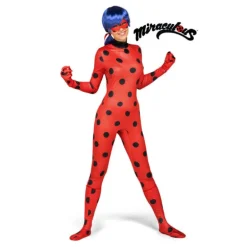 Disfraz de Miraculous Ladybug con peluca para mujer