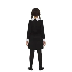 Disfraz de Miércoles con Cinturón para Niña