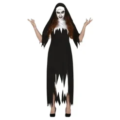 Disfraz de Monja Zombie para mujer