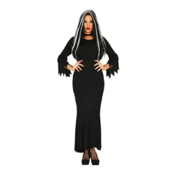 Disfraz de Morticia Addams básico
