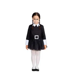 Disfraz de Niña Siniestra con falda para niña