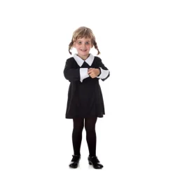 Disfraz de Niña Siniestra Clásico Negro para Niña