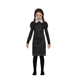 Disfraz de Niña Siniestra con Lunares para Niña