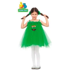 Disfraz de Oscar el Gruñón con Tutú para niña y bebé