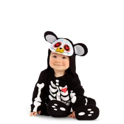 Disfraz de Osito de Día de los Muertos para bebé