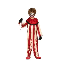 Disfraz de Payaso a Rayas para niño