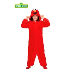 Disfraz de Pijama de Elmo de Barrio Sésamo para niños