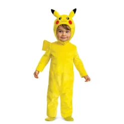 Disfraz de Pikachu Pokémon para Bebés y Niños - Con Cola de Lujo