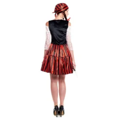 Disfraz de Pirata Stripes Clásica para mujer