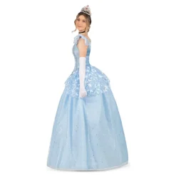 Disfraz de Princesa Azul Celeste de Cuento para Mujer