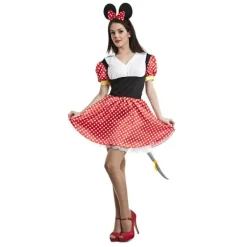 Disfraz de Ratoncita Minnie Mouse corto