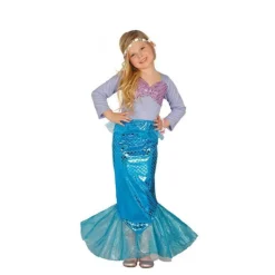 Disfraz de Sirena Brillante para niña