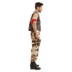 Disfraz de Skin militar asalto Fortnite para hombre