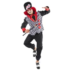 Disfraz de Sombrerero Loco Corazones para hombre