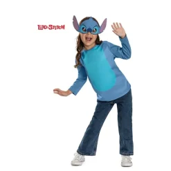 Disfraz de Stitch Básico con Máscara para Niña