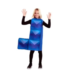 Disfraz de Tetris Azul para niños