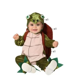 Disfraz de Tortuga con Caparazón para bebé