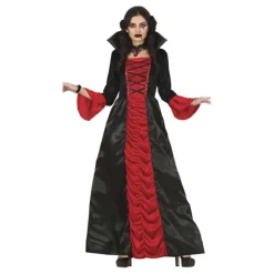 Disfraz de Vampiresa Clásica Roja para mujer