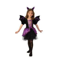 Disfraz de Vampiresa con Alas para niña