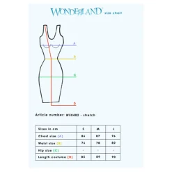 Disfraz de Vestido Esqueleto para mujer